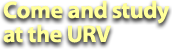 Courses at the URV